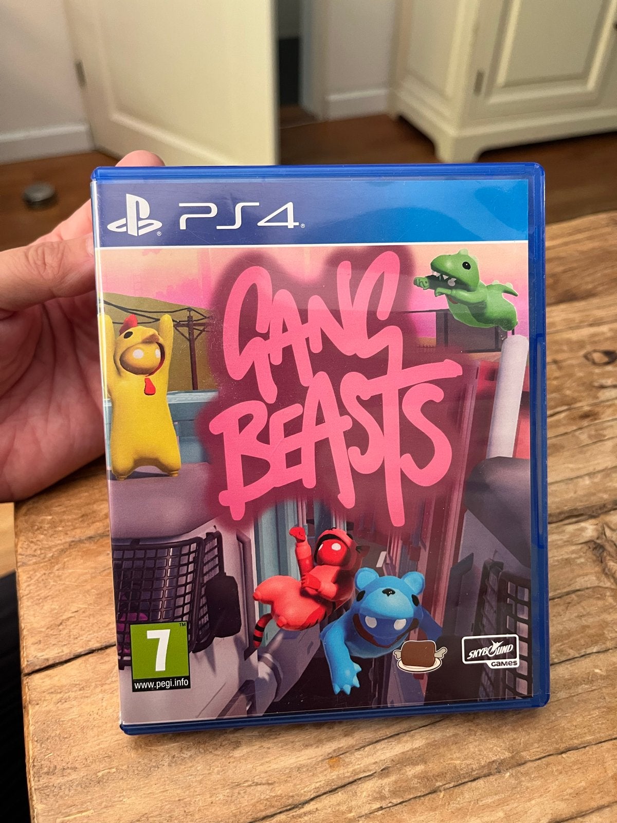 Gang Beasts PS4 - Hilarisch vechtspel voor meerdere spelers, Ophalen, Vechten, Eén computer, Zo goed als nieuw