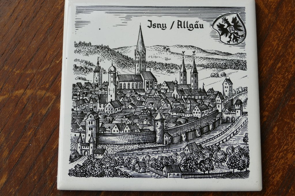 tegeltje Isny Allgäu, Ophalen of Verzenden