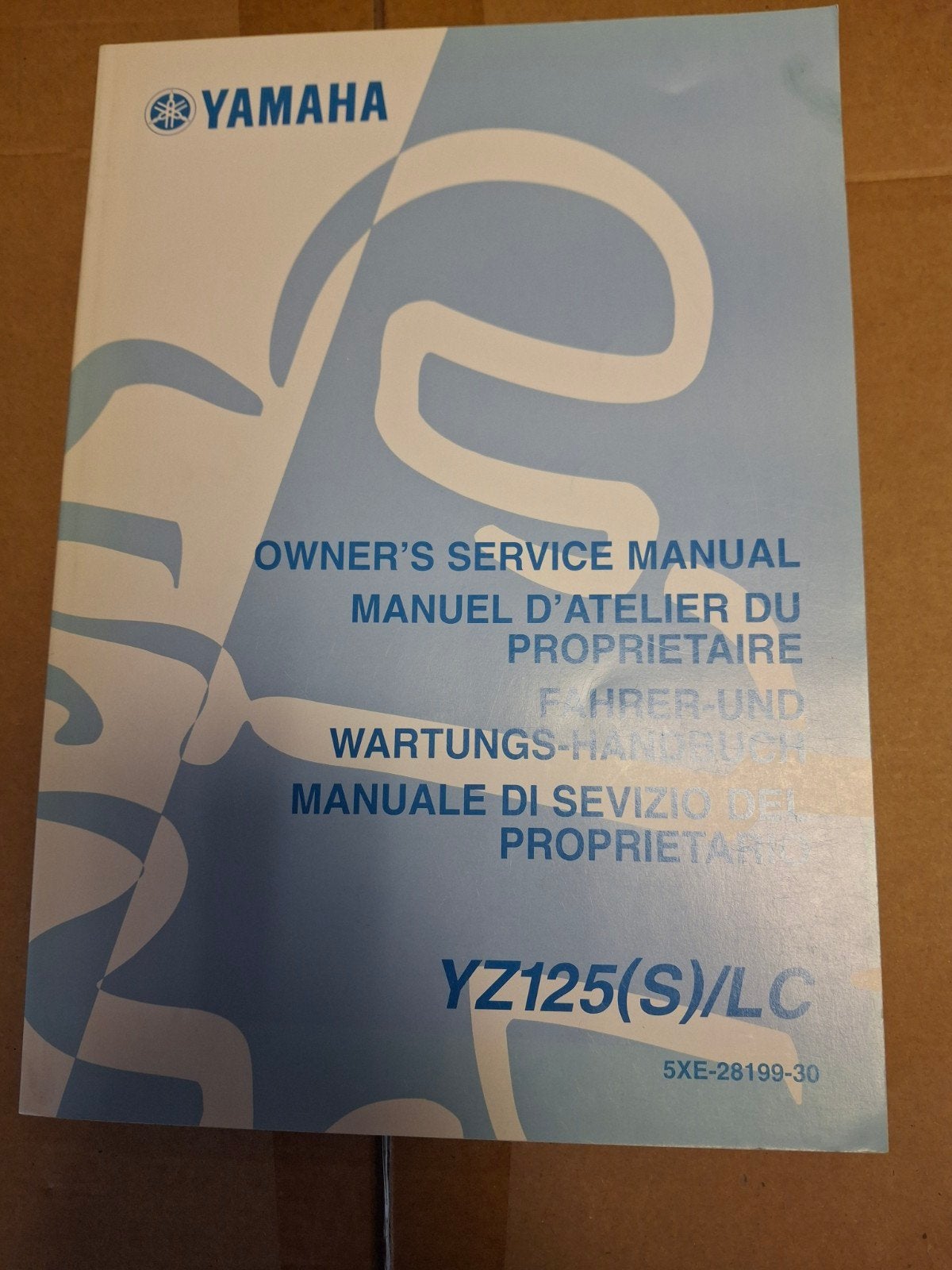 Yamaha YZ125(S)/LC Owner's Service Manual (2003), Ophalen of Verzenden