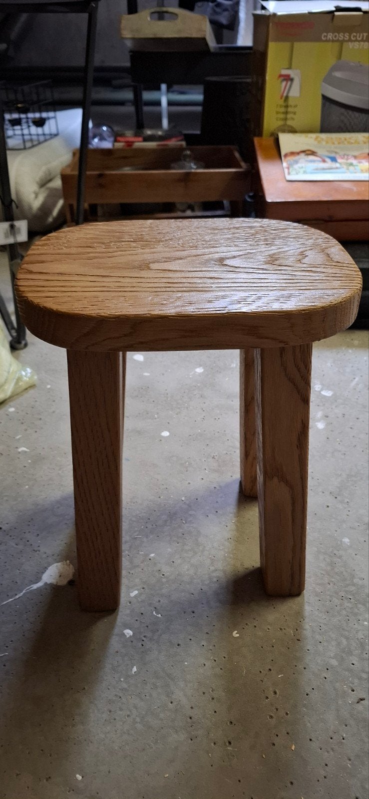 2 houten krukjes, Ophalen, Hout