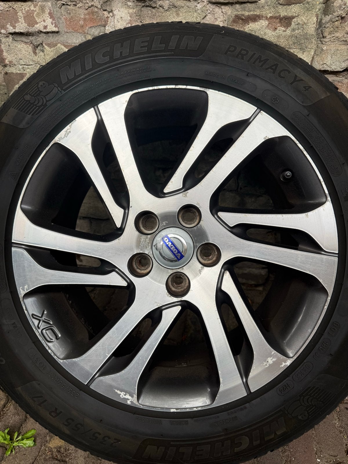 17" Velgen Volvo XC70 incl. banden, Auto-onderdelen, Ophalen, Gebruikt, Banden en Velgen, 17 inch