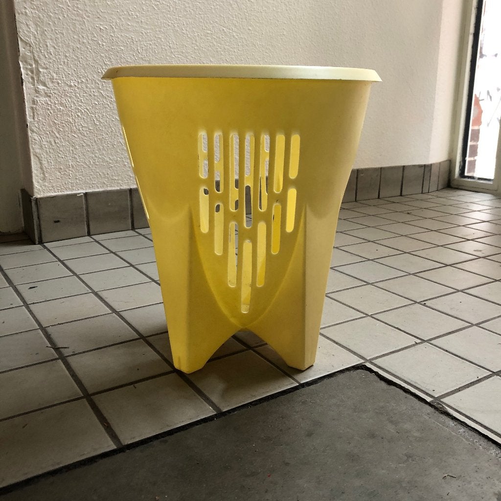 Plastic prullenmand (vintage geïnspireerd / retro stijl), Huis en Inrichting, Woonaccessoires | Prullenbakken, Ophalen, Kunststof