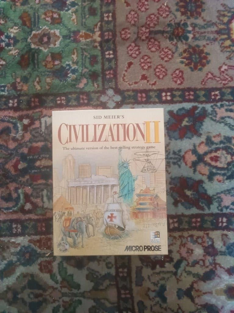 Civilization 2 met uitbreidings pakketten en multiplayer, 1 speler, Ophalen of Verzenden, Zo goed als nieuw, Strategie en Constructie