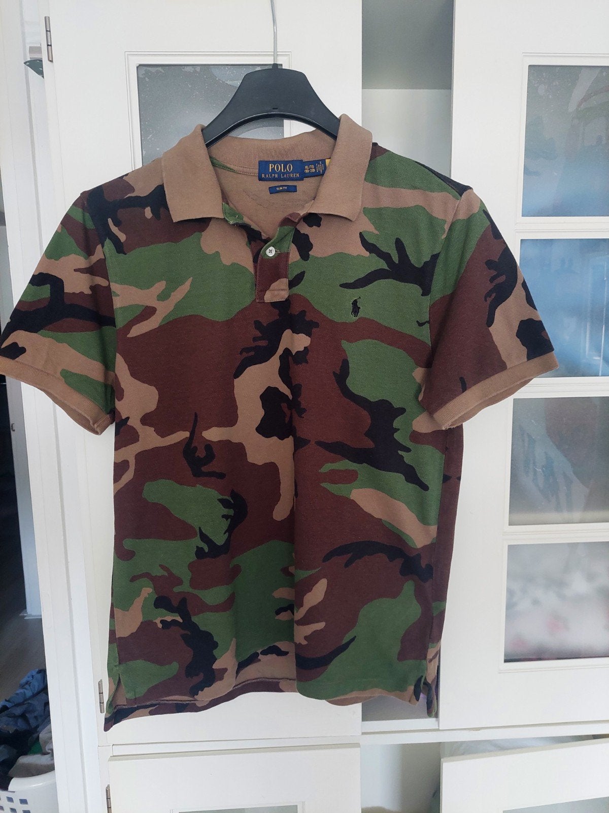 Ralph Lauren polo 170/176, Kinderen en Baby's, Kinderkleding | Maat 170, Ophalen, Zo goed als nieuw, Jongen, Shirt of Longsleeve