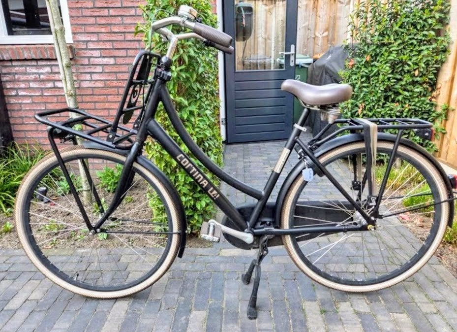 Cortina U4 Transportfiets 3V - 28 inch, Terugtraprem, Cortina U4 transportfiets, Versnellingen, Zo goed als nieuw
