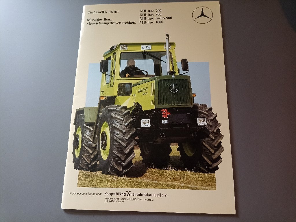 MB trac folder 700-1000 serie, Ophalen of Verzenden, Zo goed als nieuw