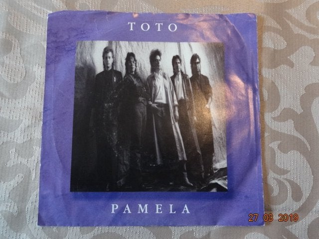 Toto - Pamela   (7"), Gebruikt, Fotohoes, 7 inch, Ophalen of Verzenden