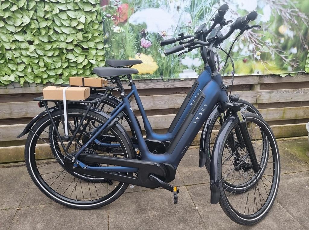 set ebike,s vyber ride E1 pro 53 cm middenmotor, Fietsen en Brommers, 28 inch, Nieuw, 56 cm of meer, Meer dan 20 versnellingen