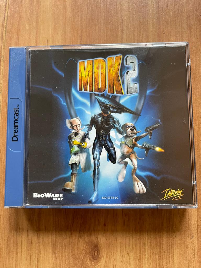 MDK2 CIB incl handleiding en krasvrije disc Sega Dreamcast, Avontuur en Actie, 1 speler, Ophalen of Verzenden, Zo goed als nieuw
