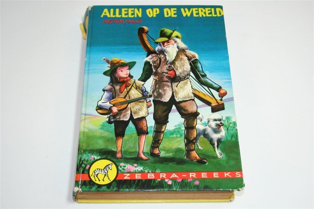 Vintage Alleen op De Wereld [ca. 1950] — Uit De Zebra-Reeks, Ophalen of Verzenden, Gelezen