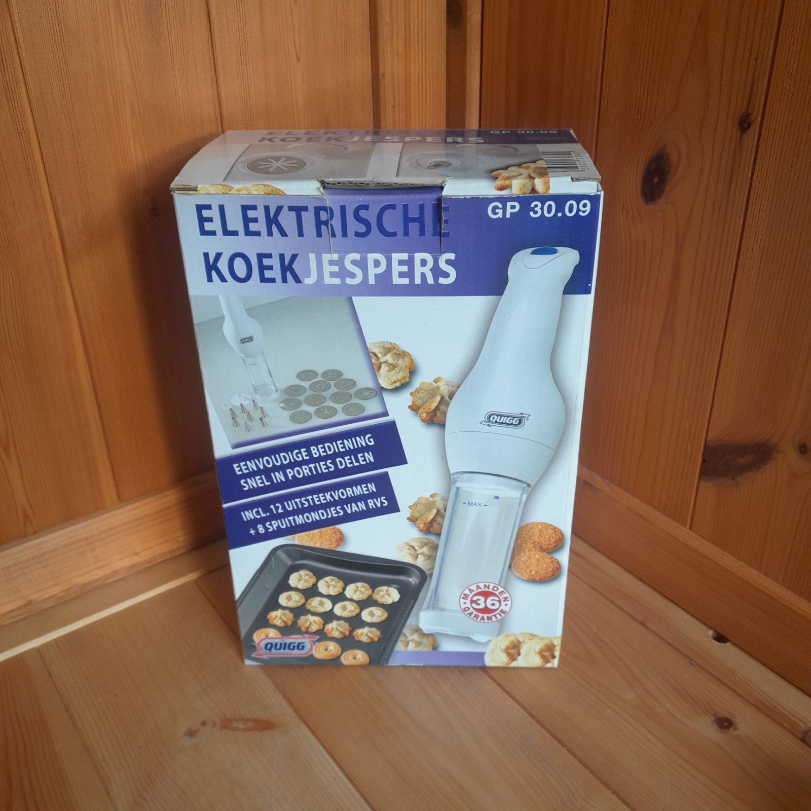 Elektrische Koekjespers GP 30.09 - Quigg, Ophalen of Verzenden