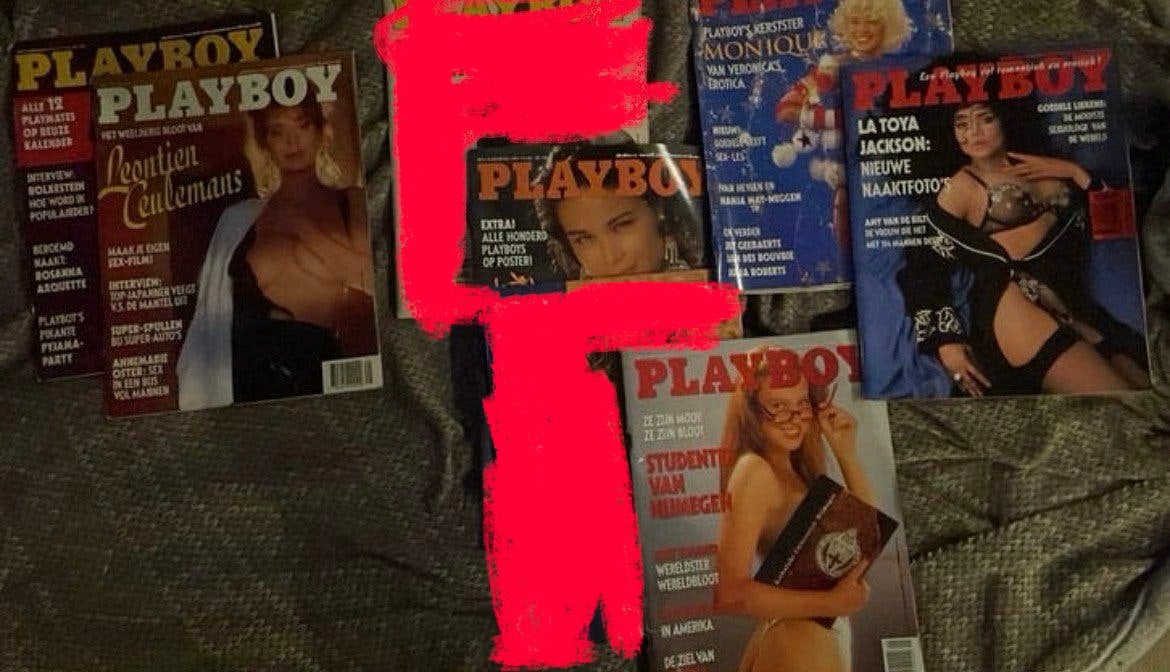 Vintage Nederlandse Playboy jaargang 1991-6 st, Ophalen of Verzenden, Zo goed als nieuw, Muziek, Film of Tv