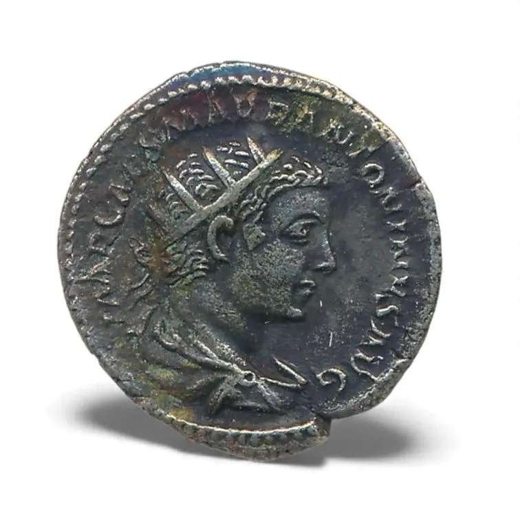 Romeinse Rijk Keizer Elagabalus Antoninianus 218-222, Ophalen of Verzenden, Italië, Losse munt, Zilver