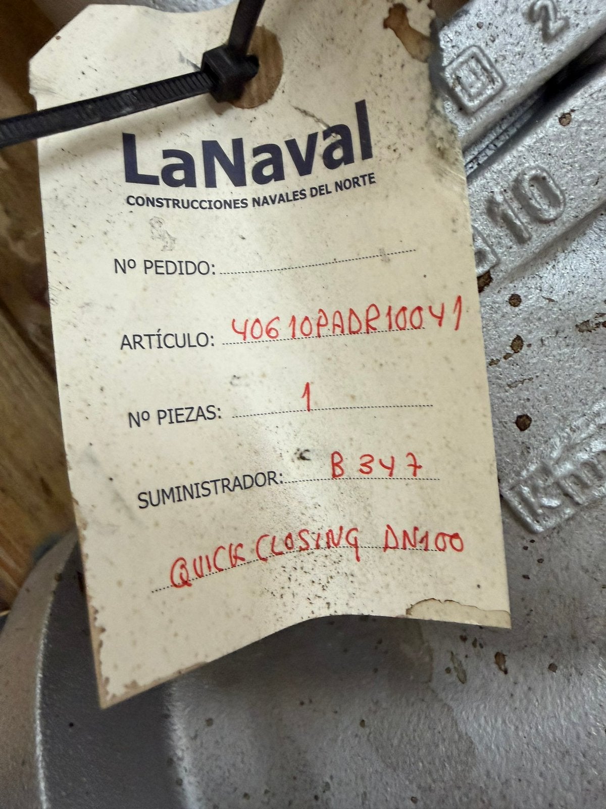 KFM DN100 PN16Quick Closing Valve Marine Emergency Valve NEW, N.b, Ophalen of Verzenden, N.b, N.b