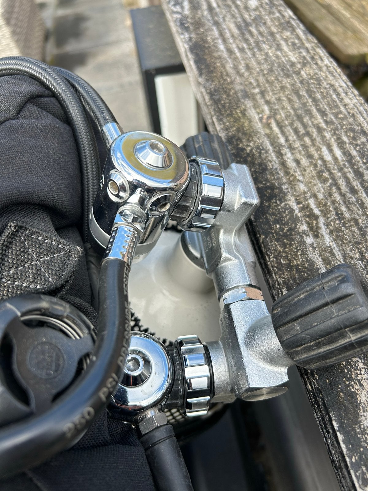 Complete Duikuitrusting: OMS Trimvest, Duikfles, Regulators, Watersport en Boten, Ophalen, Gebruikt, Overige typen
