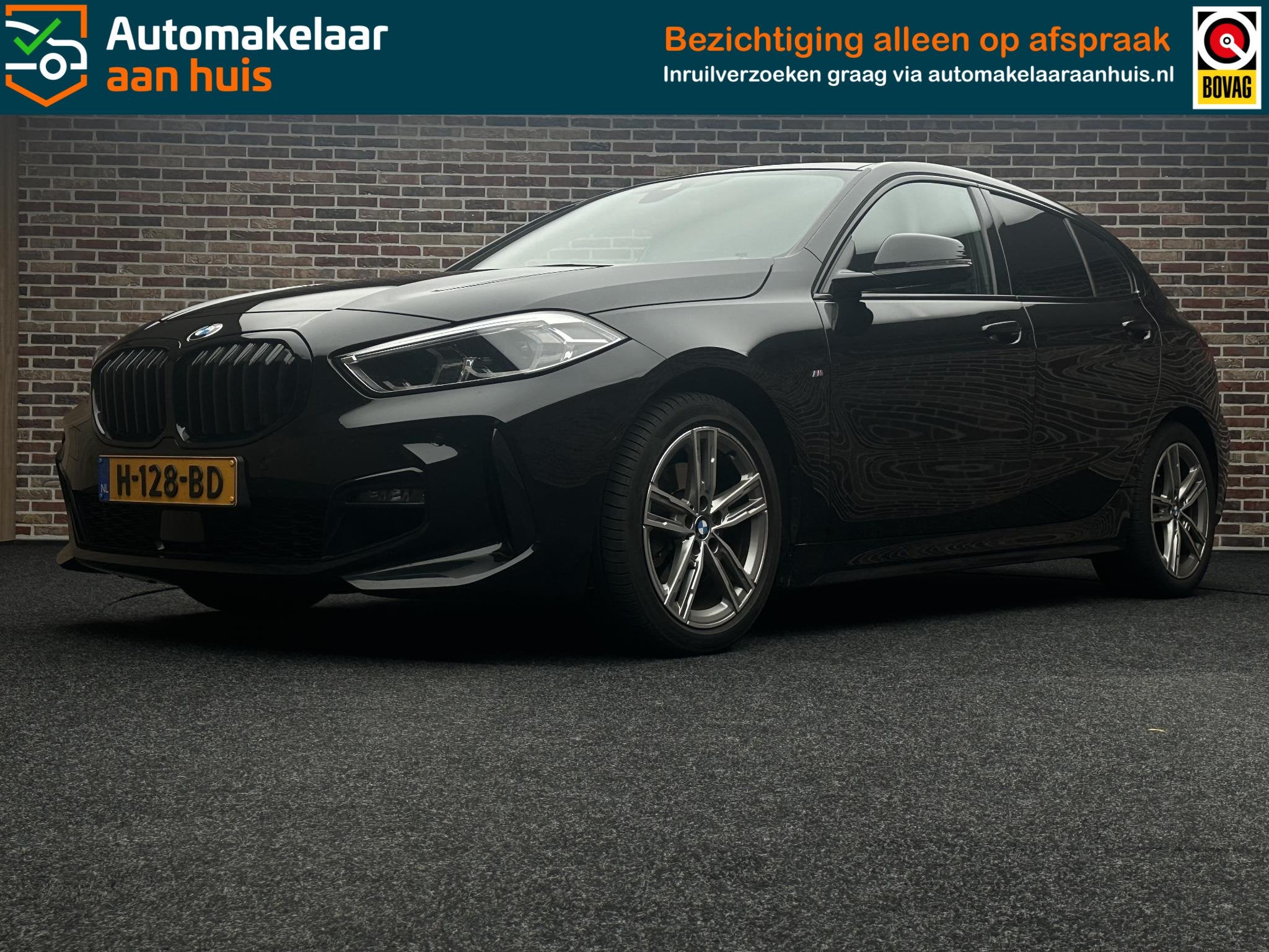 BMW 1-serie 118i Executive Edition M-pakket| Virtual, Auto's, Stof, Zwart, Origineel Nederlands, Bedrijf