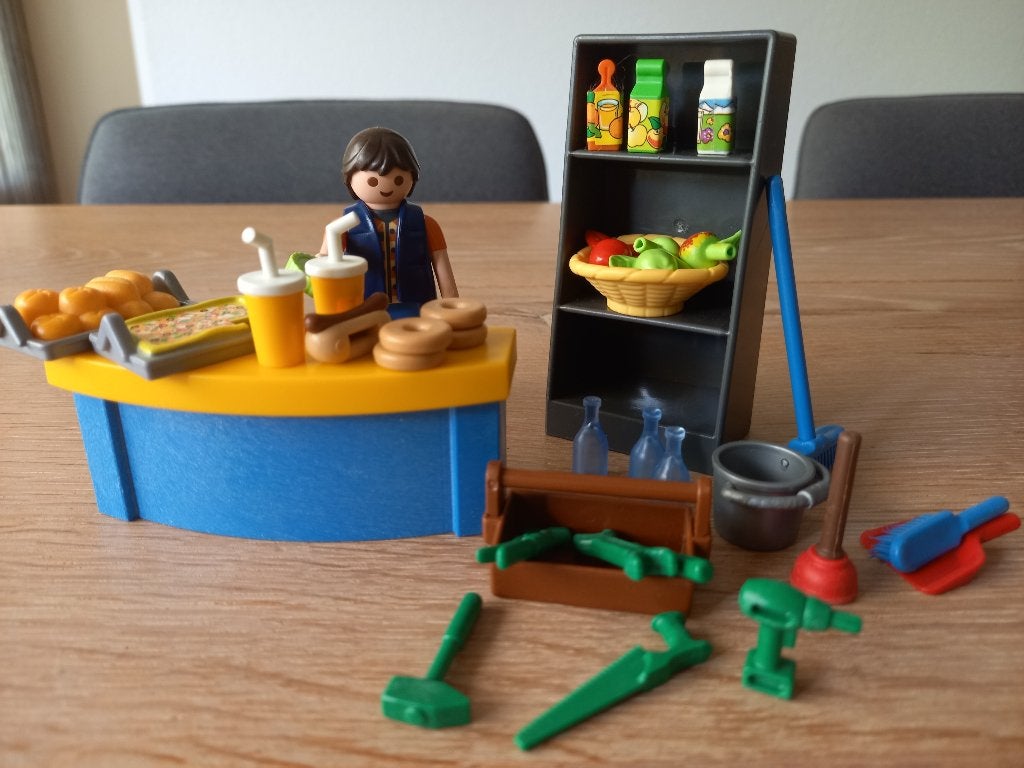 Playmobil School conciërge - 9457, Ophalen of Verzenden, Zo goed als nieuw
