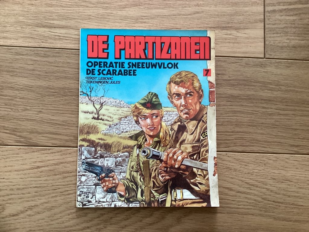 Partizanen - 7 Operatie sneeuwvlok/De scarabee, Eén stripboek, Ophalen of Verzenden, Zo goed als nieuw