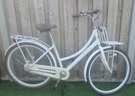 Puch fiets met voordrager en terugtraprem, Terugtraprem, Gebruikt, 50 tot 53 cm, Ophalen