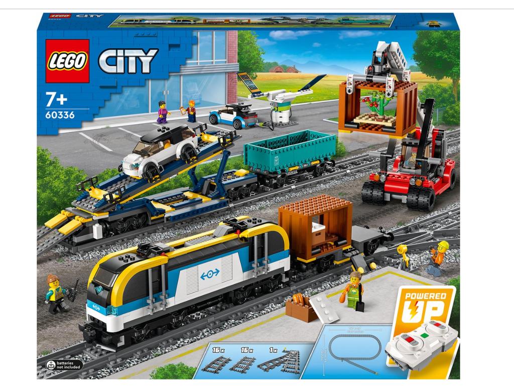 LEGO City Goederentrein 60336 met Powered Up, Lego, Nieuw, Ophalen of Verzenden, Complete set