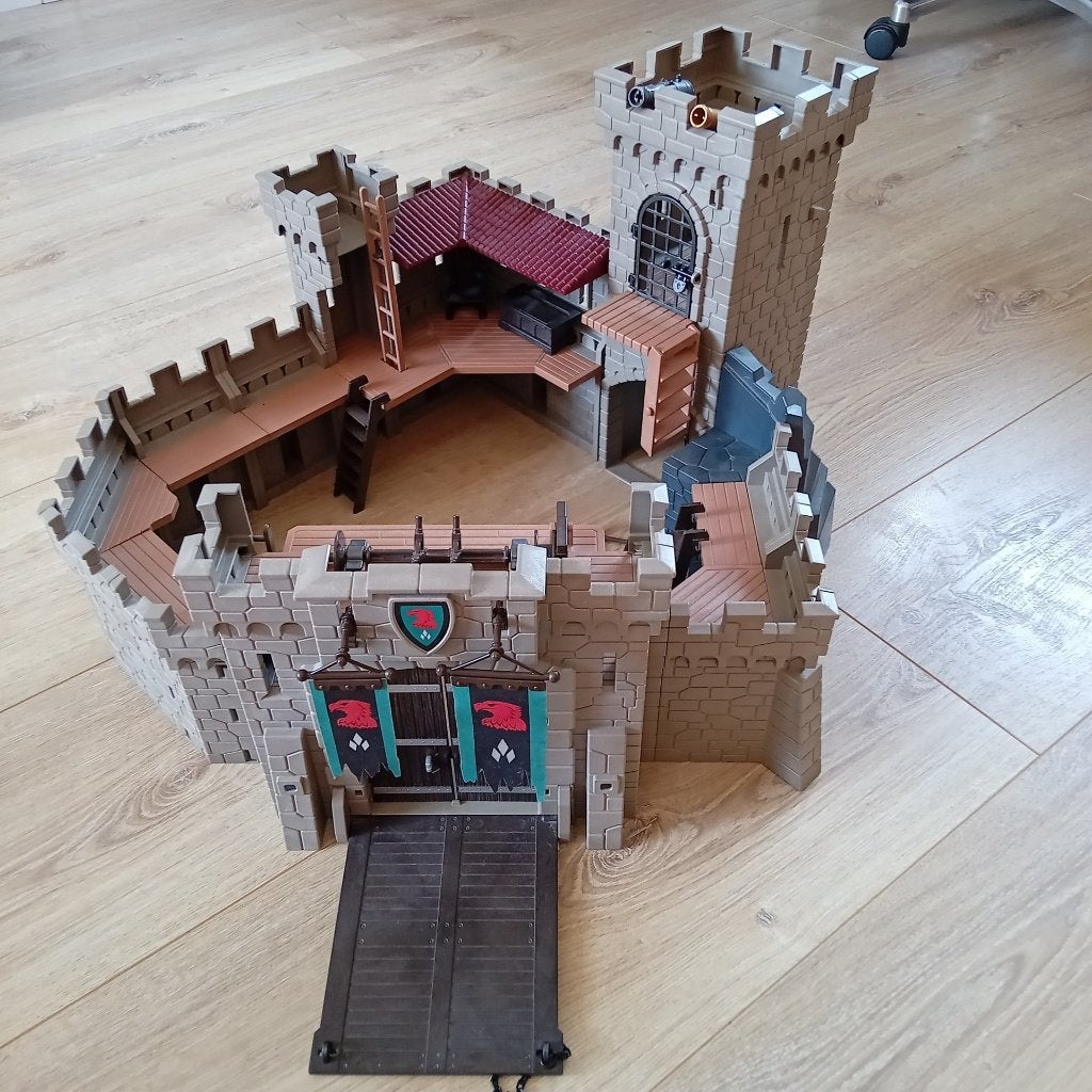 playmobil kasteel, Ophalen of Verzenden, Gebruikt