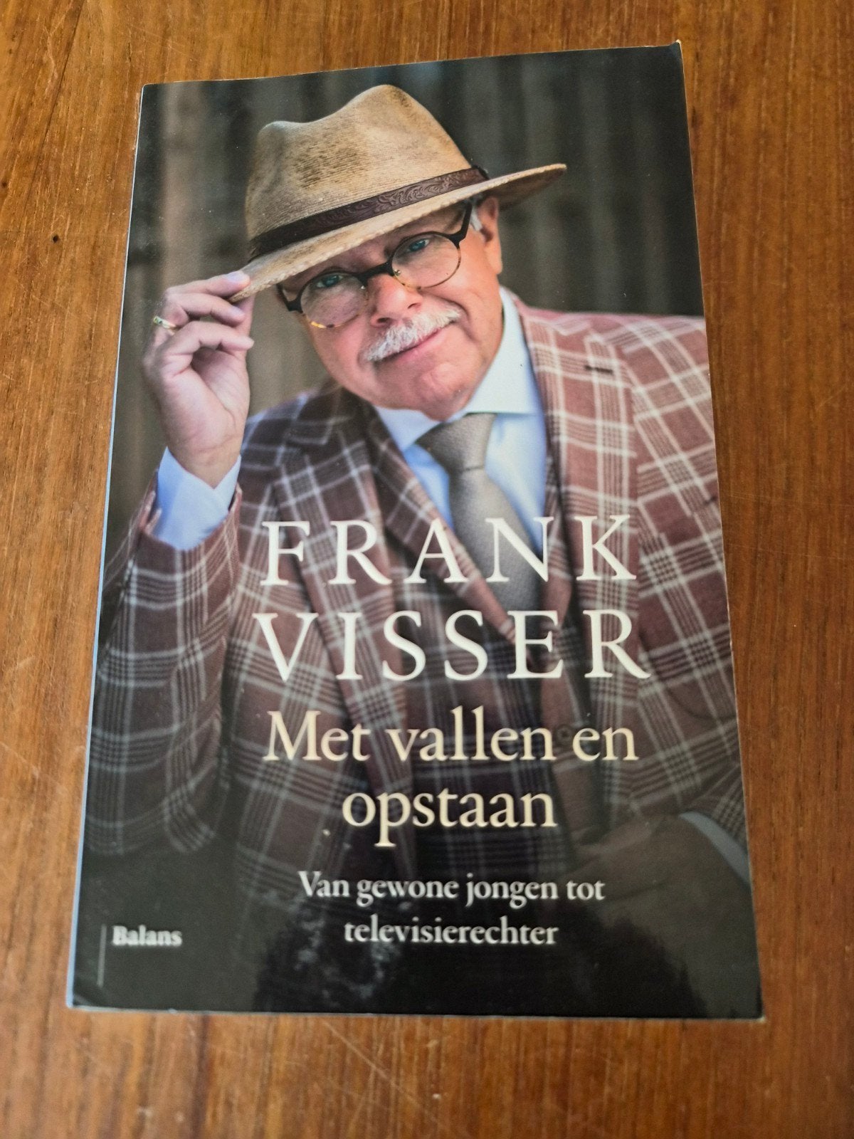 Frank Visser - Met vallen en opstaan, Ophalen of Verzenden, Zo goed als nieuw, Frank Visser