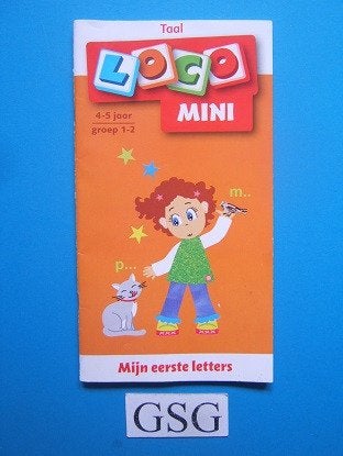Mijn eerste letters nr. 25014-32, Kinderen en Baby's, Ophalen, Zo goed als nieuw