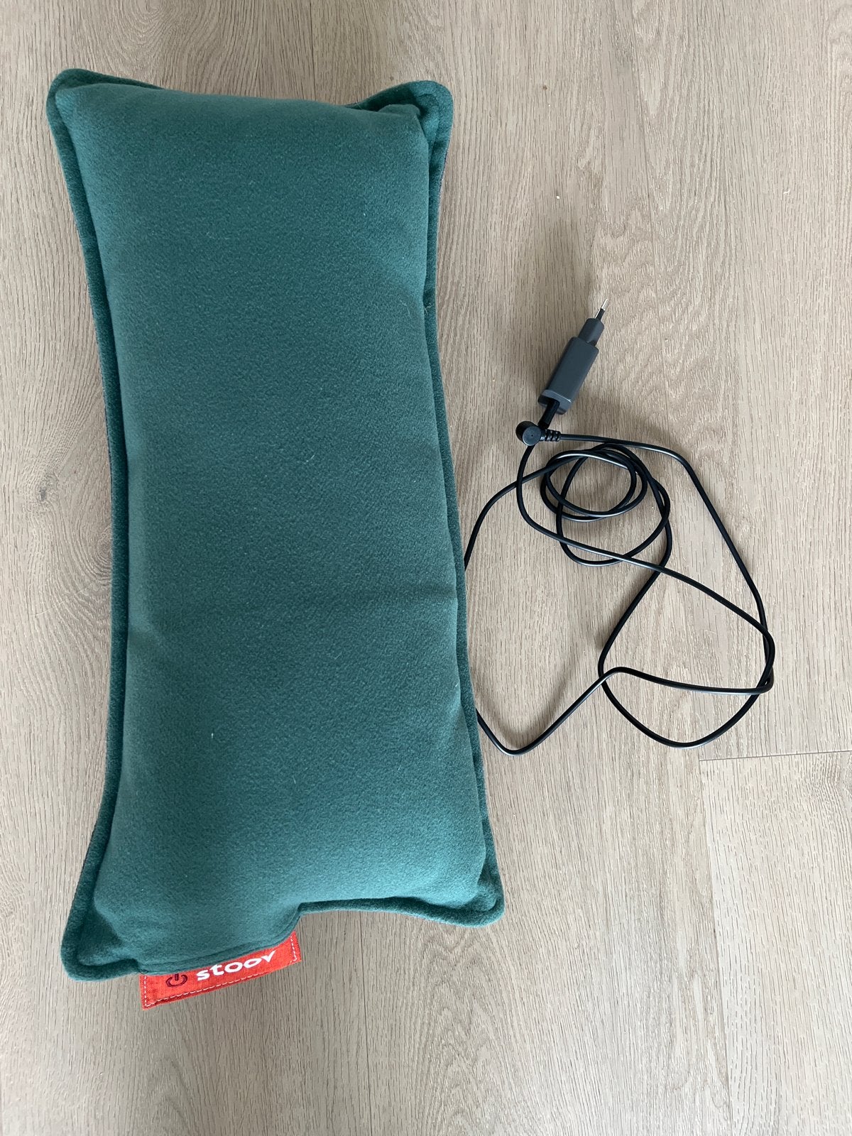 Stoov warmtekussen - Groen en Grijs (zgan), Overige merken, Meerkleurig, Afneembare hoes, Ophalen of Verzenden
