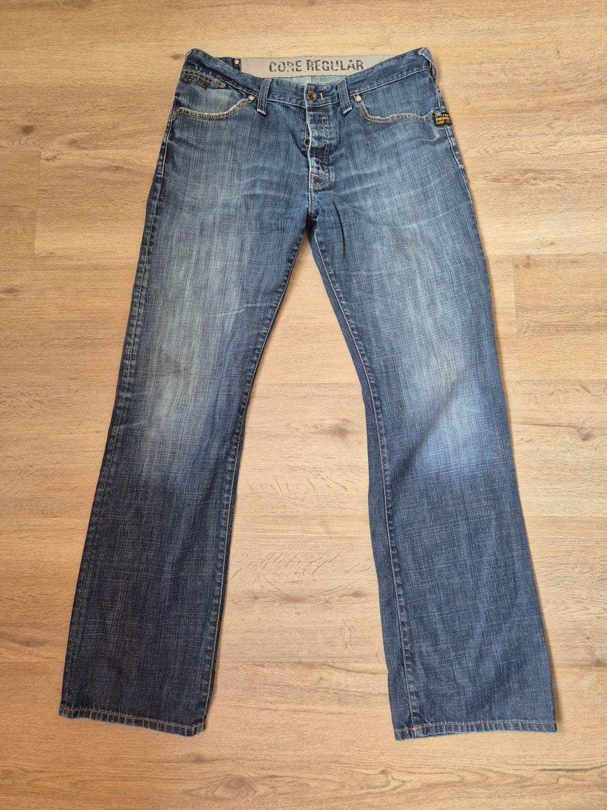 G-Star Raw Core Regular W36 L36, Blauw, Ophalen of Verzenden, Zo goed als nieuw, G-Star Raw