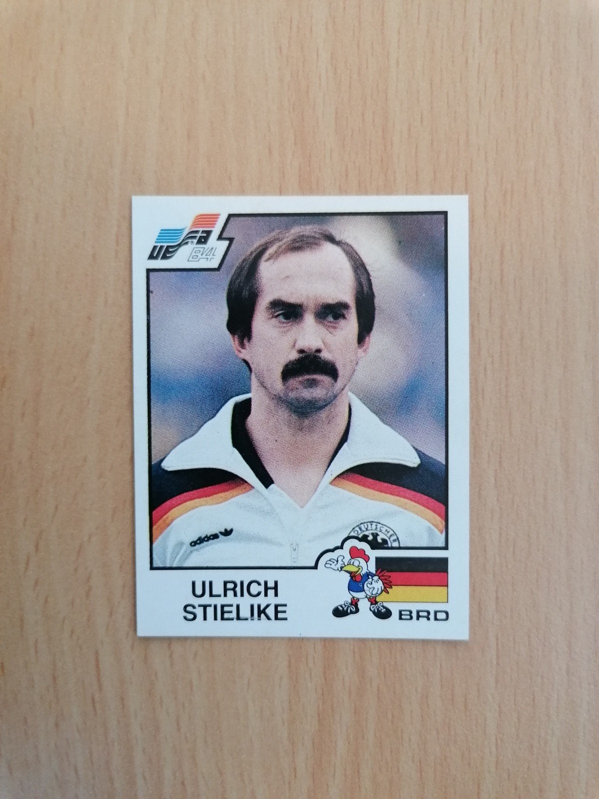Panini Euro 84 #146 Ulrich Stielike., Ophalen of Verzenden, Zo goed als nieuw, Plaatje