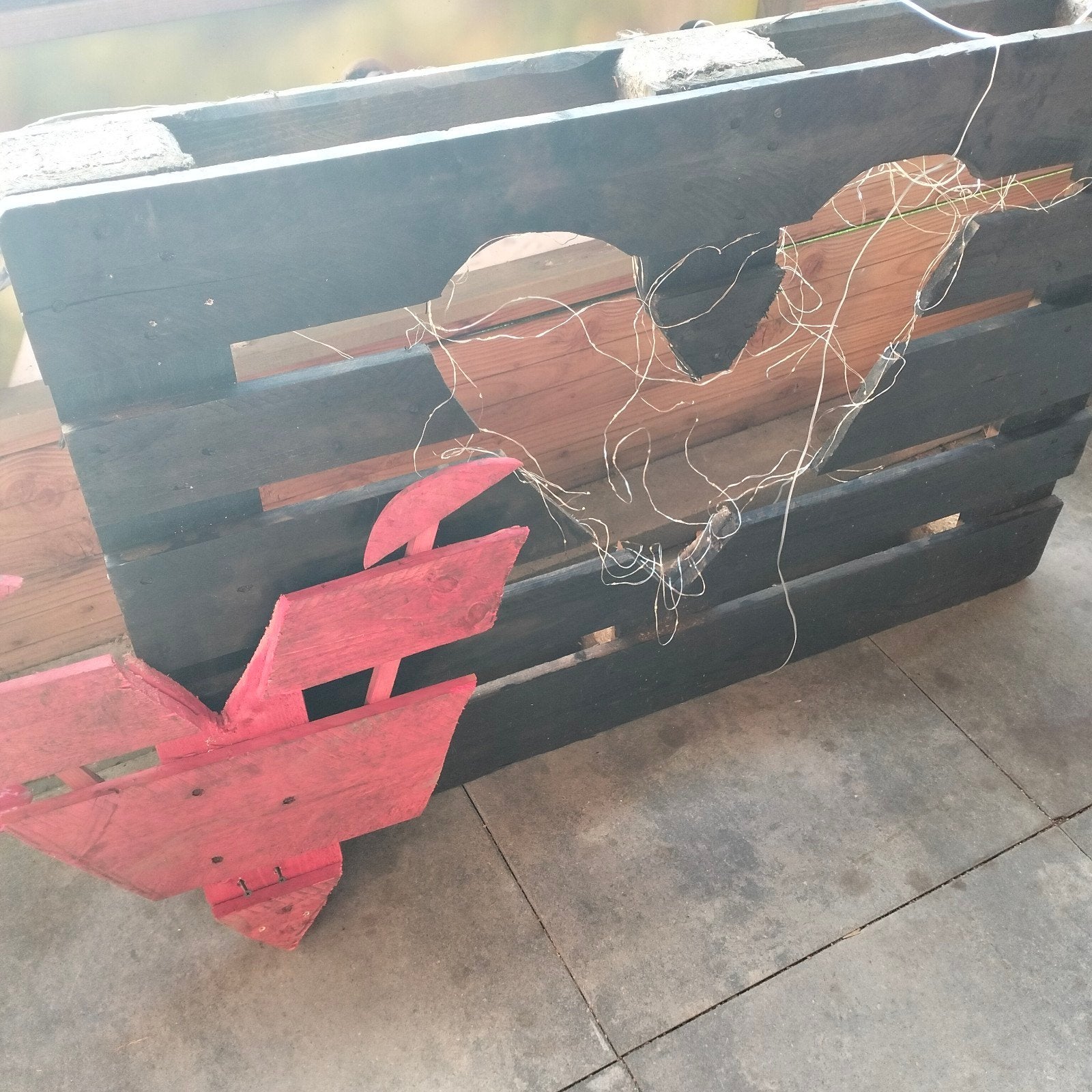 Bewerkte pallets, Ophalen