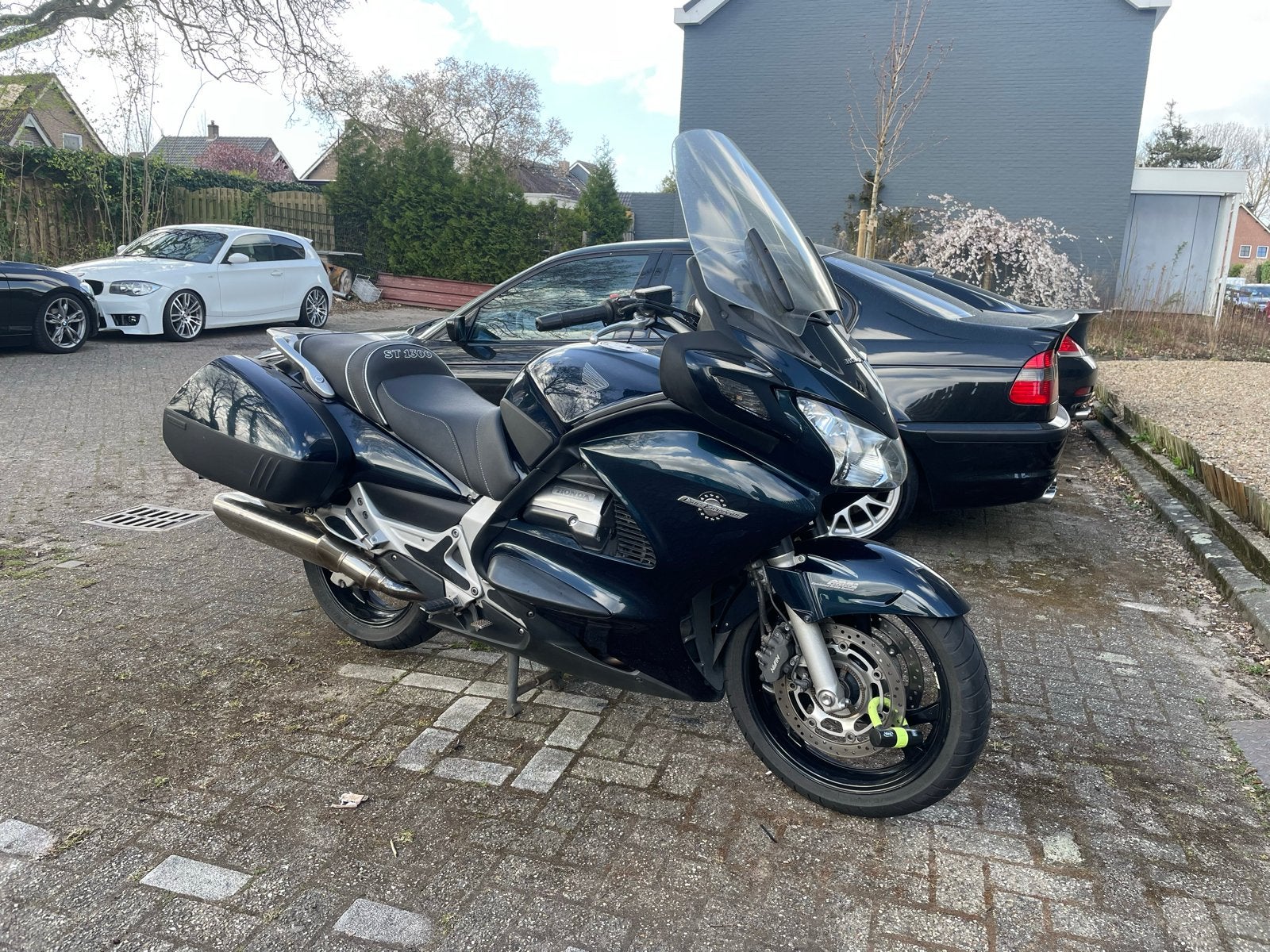 Honda Pan European ST1300 uit 2003 met veel opties 92.400km, Handvatverwarming, Gebruikt, Particulier, Toermotor