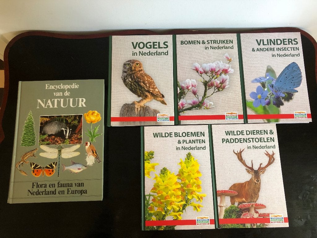 Set van 6 boeken; Encyclopedie van de natuur, Ophalen of Verzenden, Gelezen, Natuur algemeen
