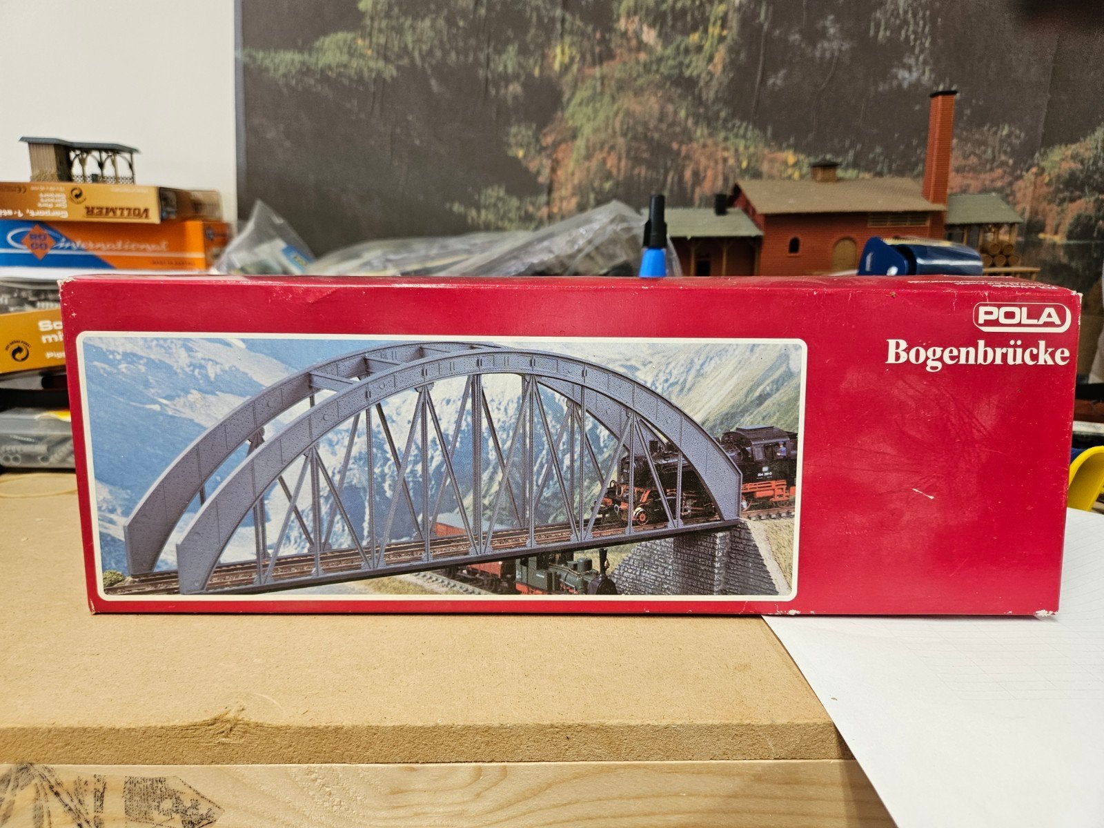 Pola Boogbrug H0 - Nieuw, Ophalen of Verzenden, Zo goed als nieuw, Brug, Tunnel of Gebouw