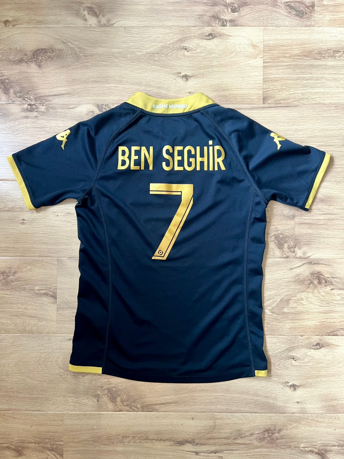As Monaco shirt - Ben Seghir #7, Maat S, Ophalen of Verzenden, Zo goed als nieuw, Shirt