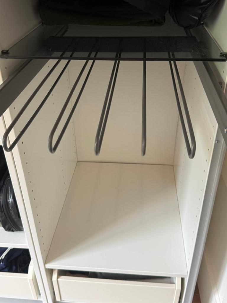 Broekenrek voor pax kast, Ophalen, 50 tot 75 cm, 50 tot 100 cm, 200 cm of meer