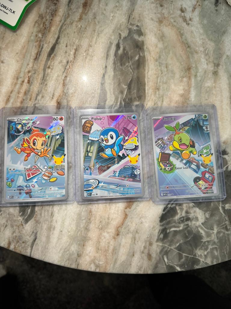 Gen 4 Starters: Turtwig, Chimchar, Piplup., Ophalen of Verzenden, Zo goed als nieuw