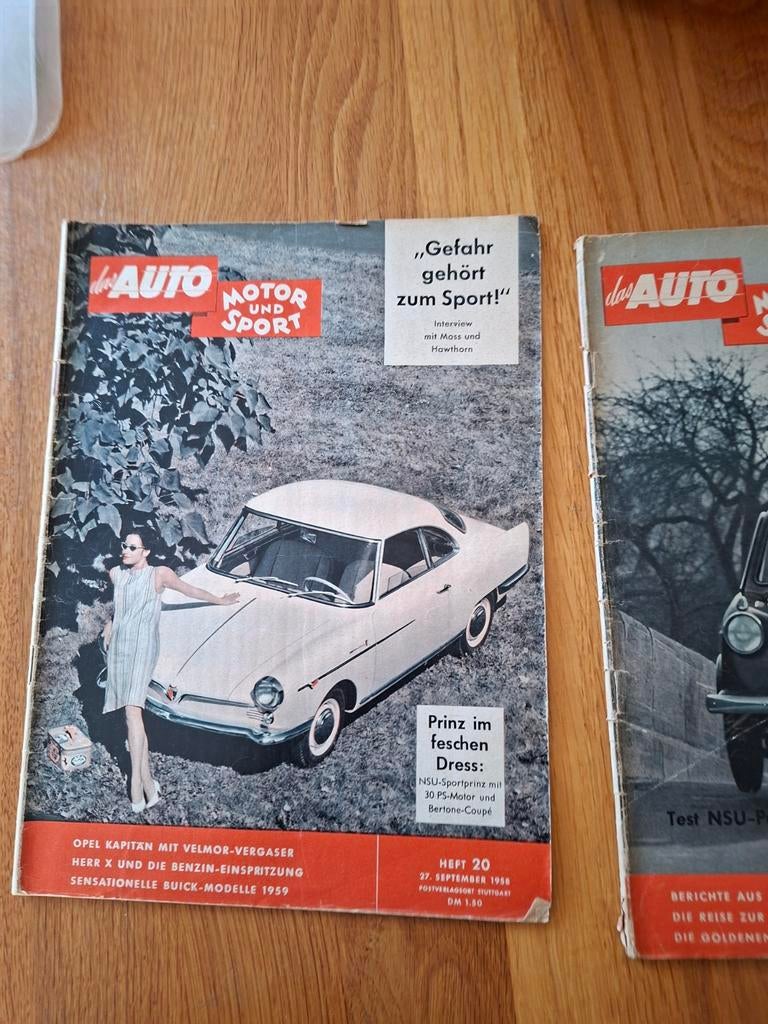 Das Auto Motor und Sport nsu, Ophalen of Verzenden, Gelezen, Algemeen