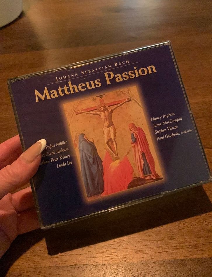 Johann Sebastian Bach - Mattheus Passion CD, Cd's en Dvd's, Cd's | Klassiek, Zo goed als nieuw, Vocaal, Barok, Ophalen of Verzenden