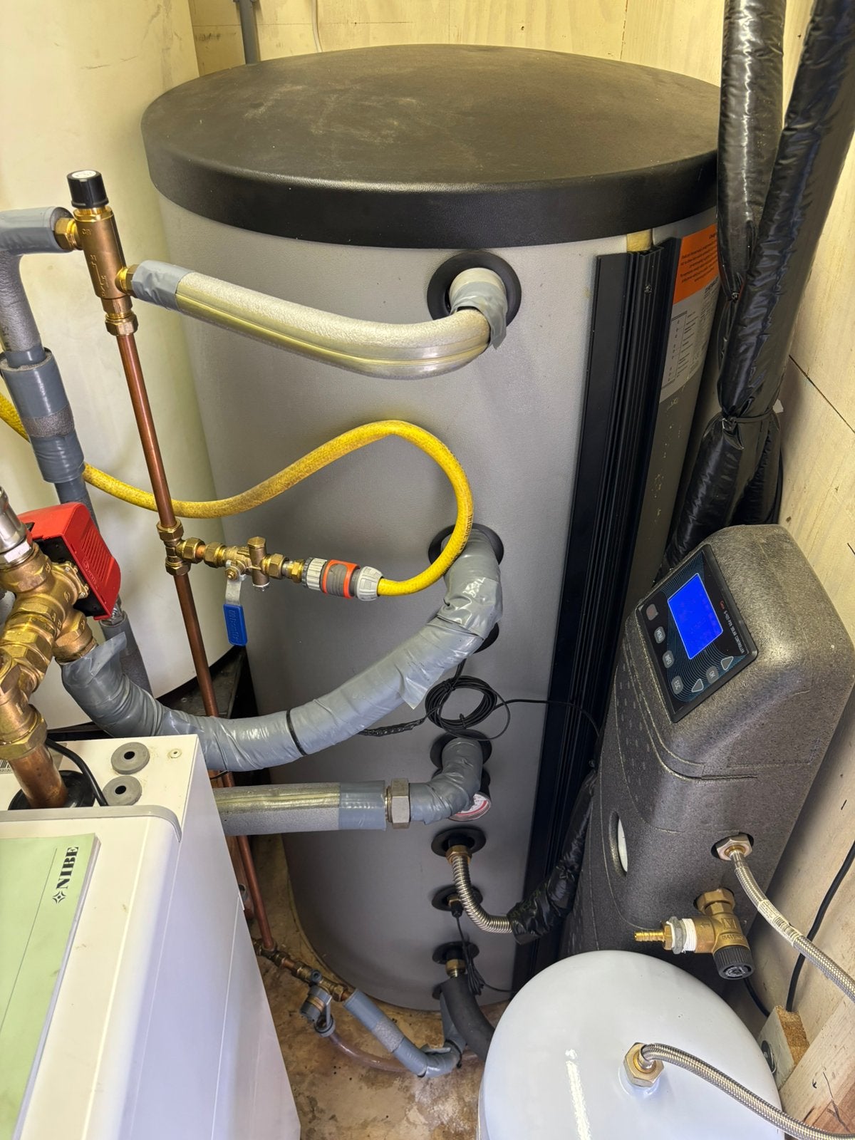 Zonneboiler Hewalex 200L, Doe-het-zelf en Verbouw, Verwarming en Radiatoren, Ophalen, Gebruikt, Cv-ketel of Combi-ketel, 60 tot 150 cm