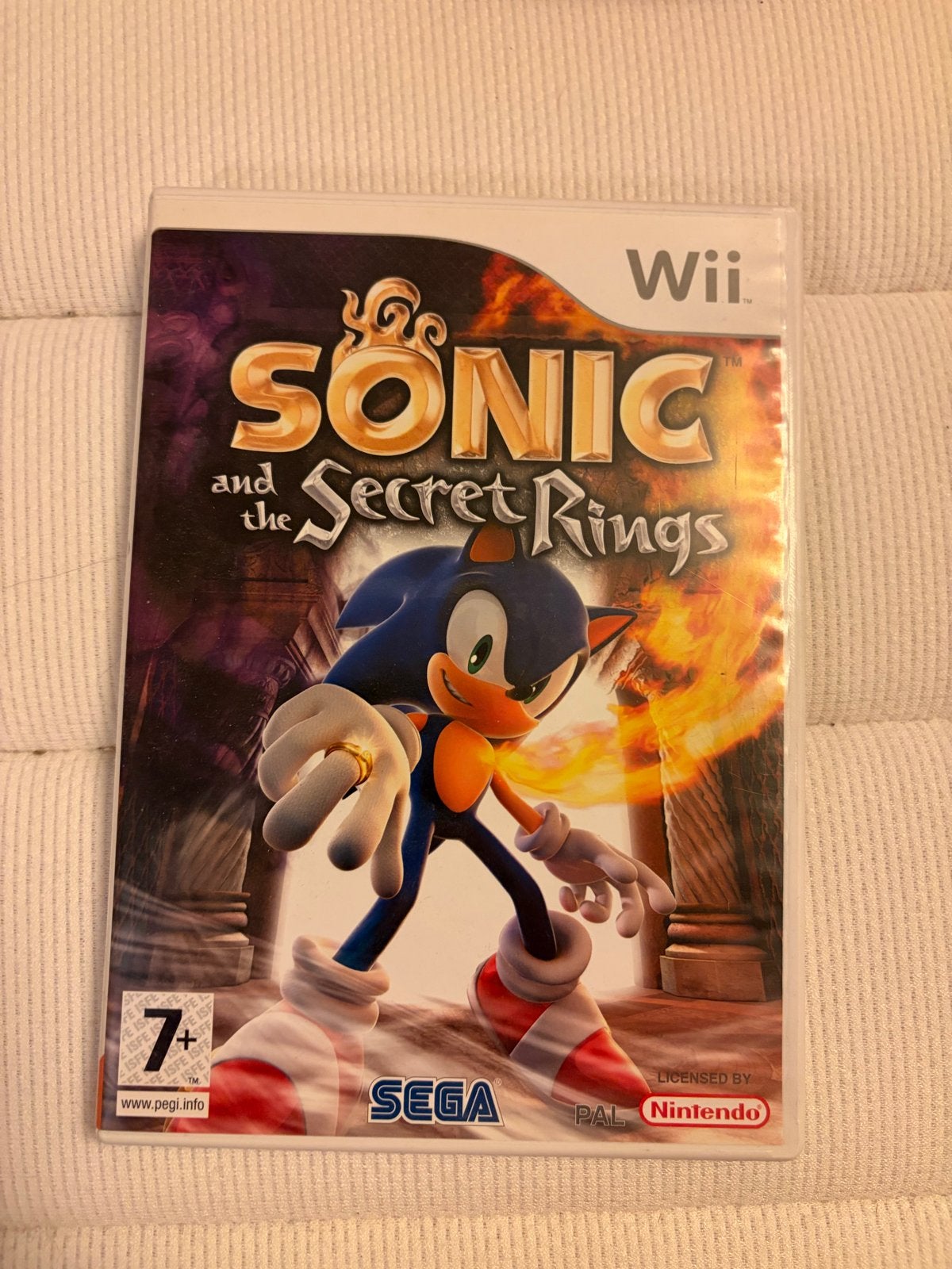 Sonic and the Secret Rings - Wii, Ophalen of Verzenden, Gebruikt, Zonder controller