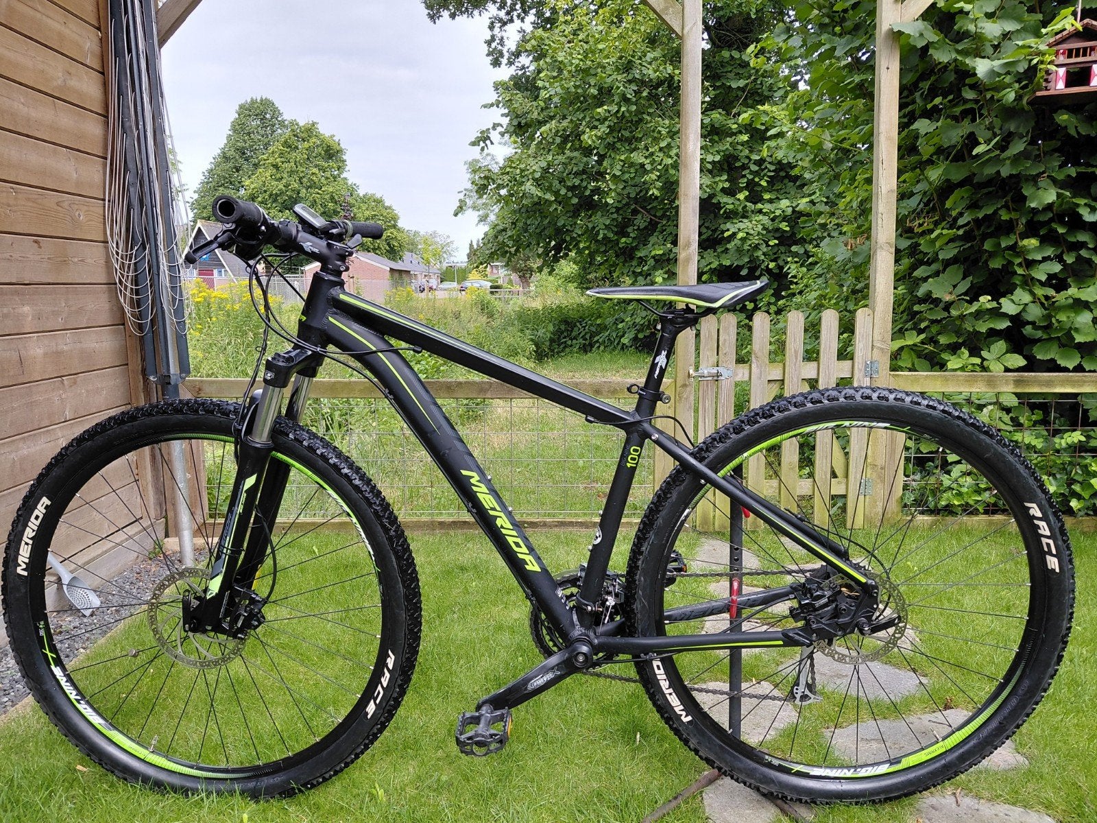 GAVE MOUNTAINBIKE MERIDA 29 INCH BANDENMAAT FRAMEMAAT M, Hardtail, Merida, Zo goed als nieuw, Schijfrem