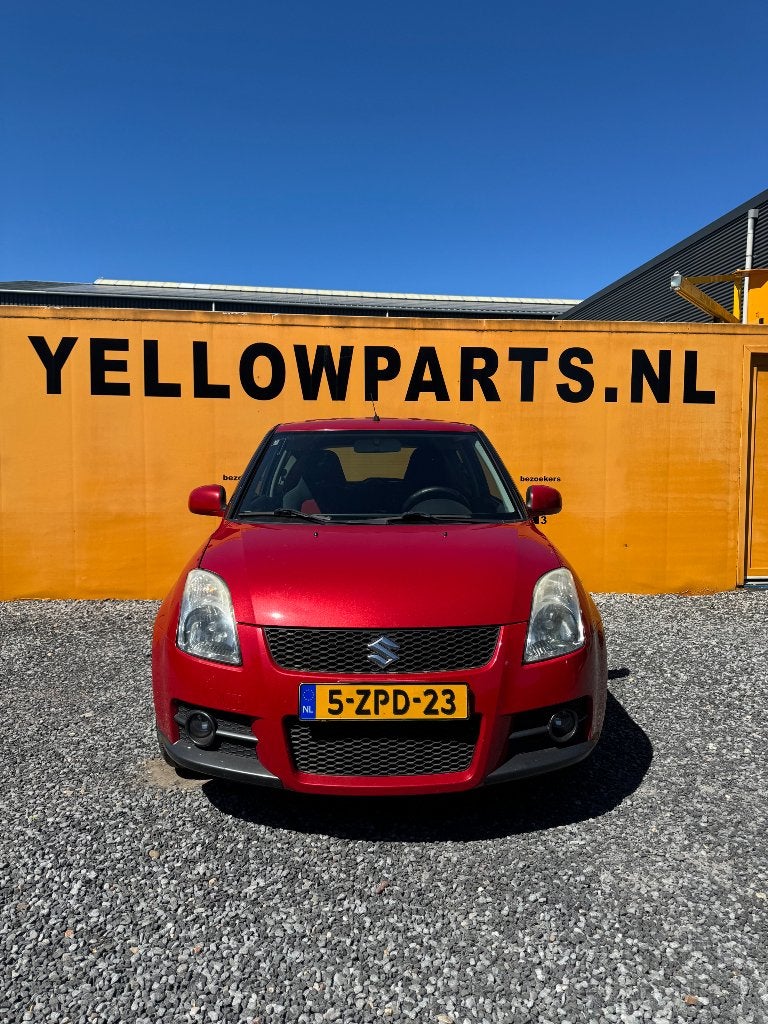 Suzuki Swift 1.6 3D Sport 2008 Rood, Auto's, Voorwielaandrijving, 1005 kg, 40 €/maand, 4 cilinders