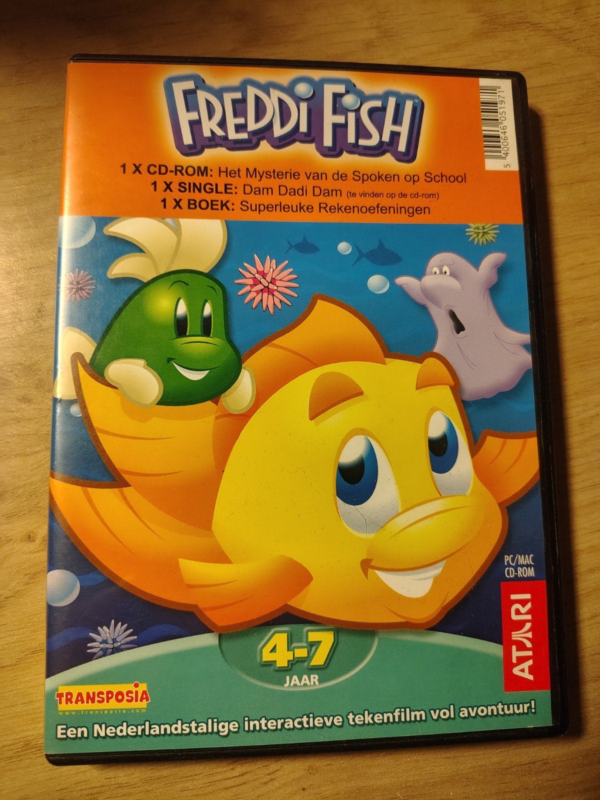 Freddi Fish, Avontuur en Actie, 1 speler, Ophalen of Verzenden, Zo goed als nieuw
