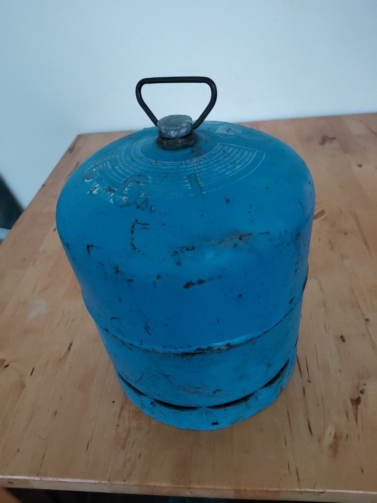 907 Camping gasfles met een beetje gas., Caravans en Kamperen, Ophalen