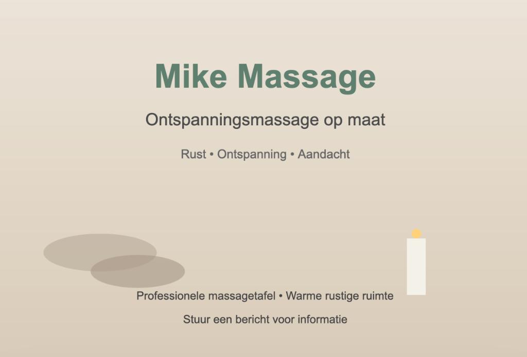 Ontspanningsmassage voor de vrouw en tijd voor jezelf, Diensten en Vakmensen, Welzijn | Masseurs en Massagesalons, Ontspanningsmassage