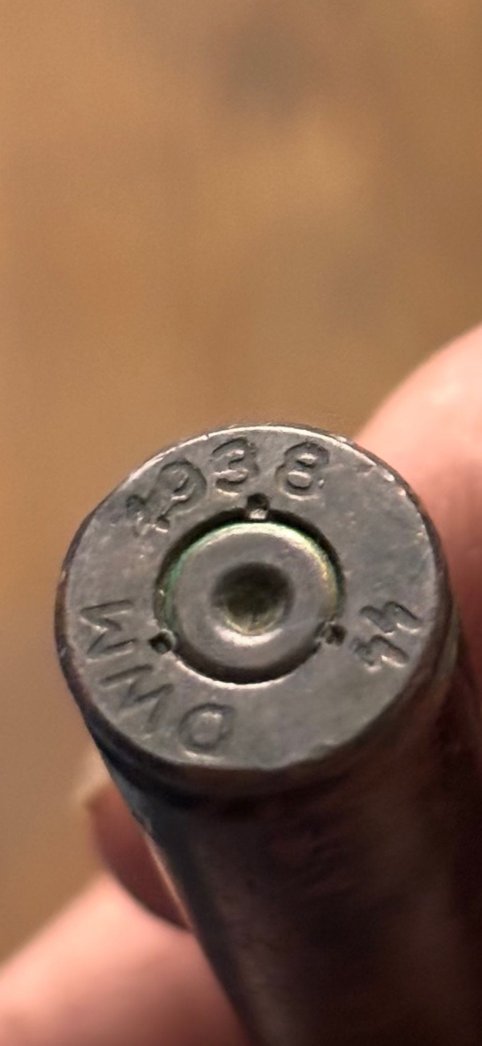 7,92x57mm Mauser patroon SS-Totenkopfverbände 1938, Ophalen of Verzenden, Landmacht, Duitsland, Hulzen of Bodemvondsten