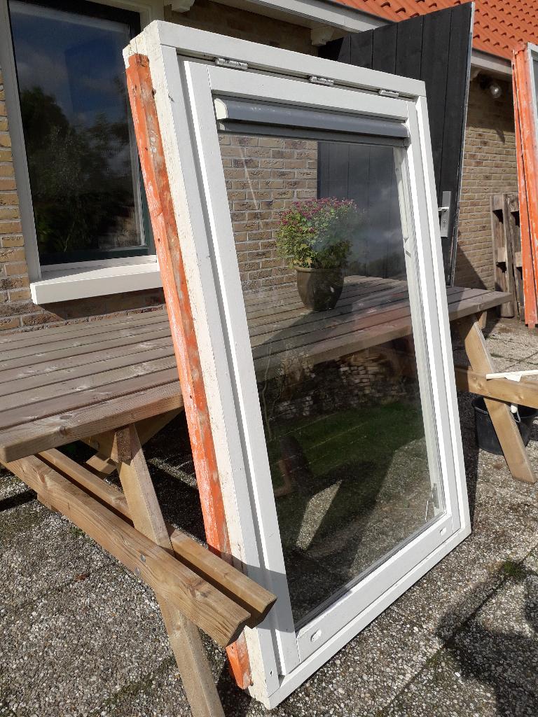 kozijn met raam, Gebruikt, Raamkozijn, 150 tot 225 cm, Inclusief glas