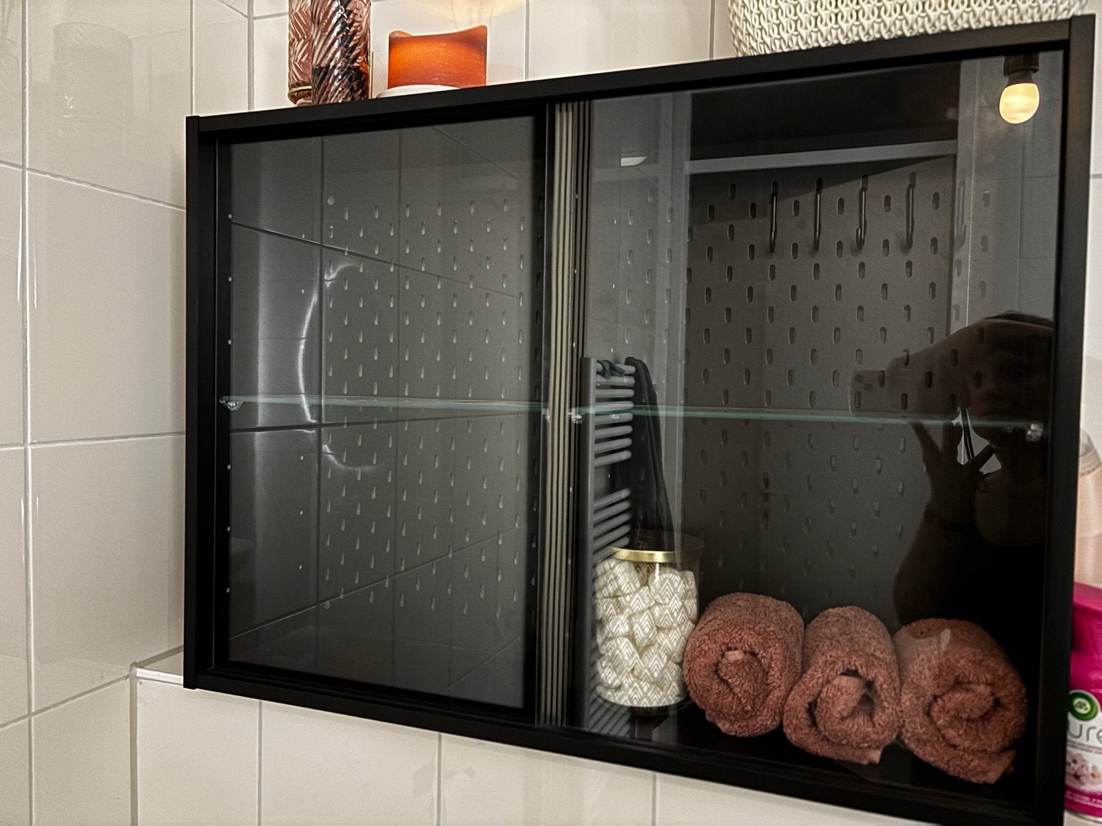 Ikea Uppspel vitrinekast - Zeldzaam item!, Ophalen, Met deur(en), 50 tot 100 cm, Zo goed als nieuw