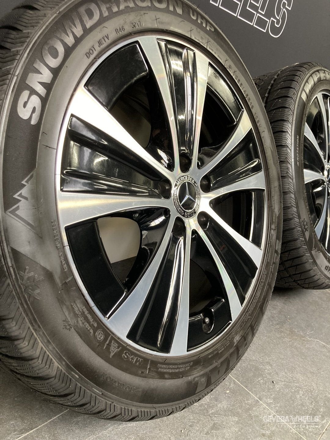 18” originele Mercedes Vito / Viano velgen + winterbanden, Auto-onderdelen, Banden en Velgen, 18 inch, 255 mm, -, -